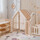 Манеж UNIX Kids DeLuxe House&Storage Camel (150x180см) с игровым домиком, баскетбольной стойкой, доской для рисования, качелями + место для хранения игрушек - Интернет-магазин детских товаров Зайка моя Екатеринбург