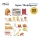 Игровой набор Pituso Кухня Шефбургер в рюкзаке арт. HW21015164 - Интернет-магазин детских товаров Зайка моя Екатеринбург