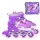 Ролики раздвижные, фиолетовые в пакете, размер L38-43 (U028423Y) - Интернет-магазин детских товаров Зайка моя Екатеринбург